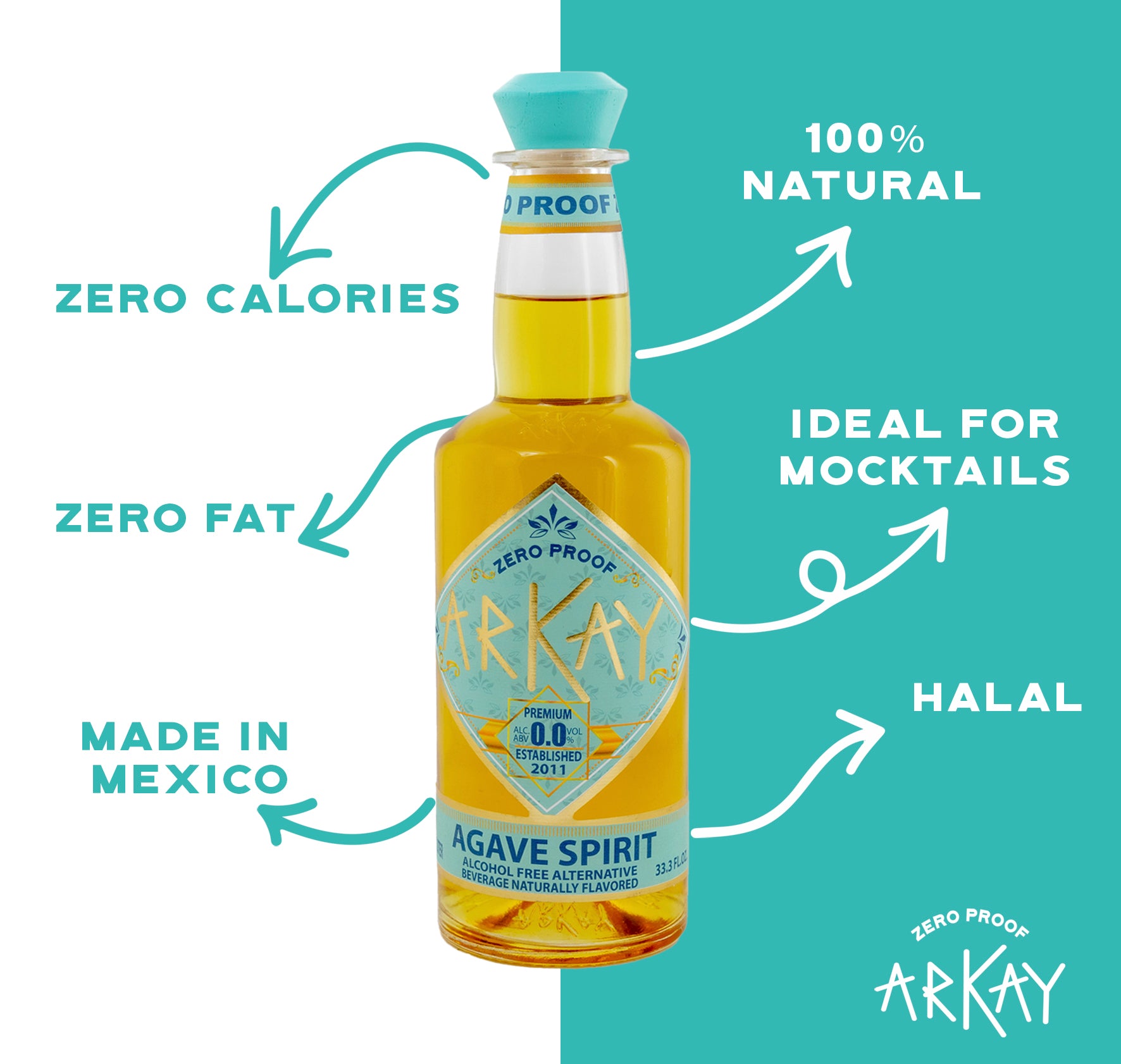 Arkay Zero Proof Agave Alternative